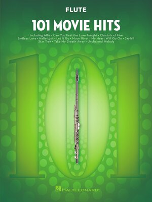 cover image of 101 Movie Hits for Flute